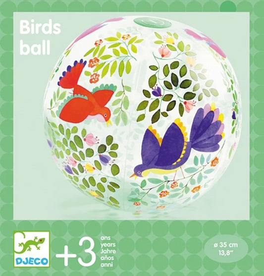 Djeco Ball Birds Ø35 cm