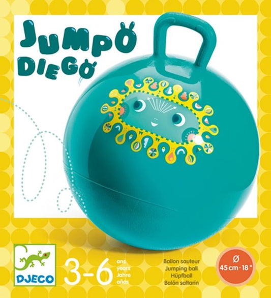 Djeco bouncy ball Jumpo Diego, Ø 45 cm