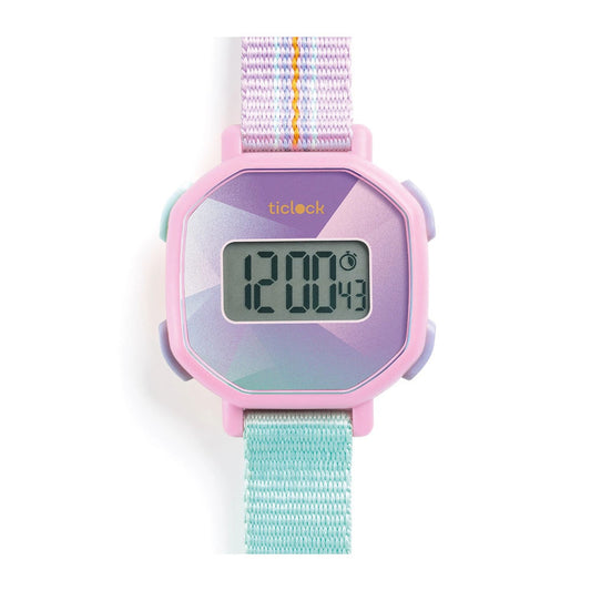 Djeco Montre Digitale Prisme Violet