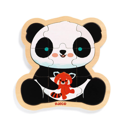 Djeco Puzzle Panda 9 pieces