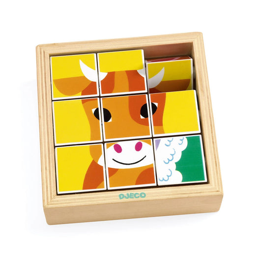 Djeco Animoroll (9 cubes)