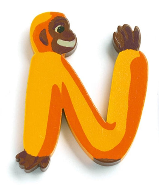 Djeco animal letters N