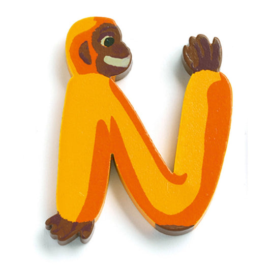 Djeco animal letters N