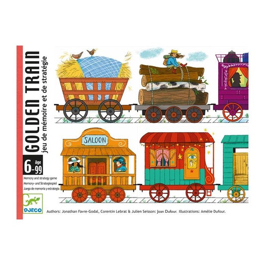 Djeco card game Golden Train (mult)