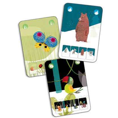 Djeco jeu de cartes Mini Nature