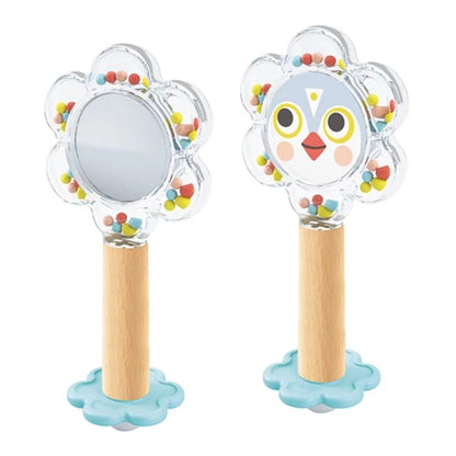 Djeco mirror rattle BabyFlower