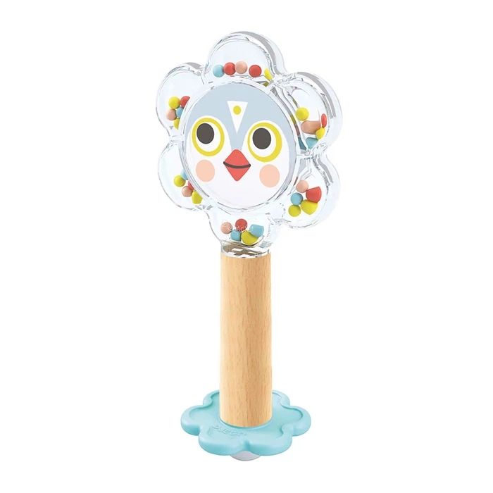 Djeco mirror rattle BabyFlower