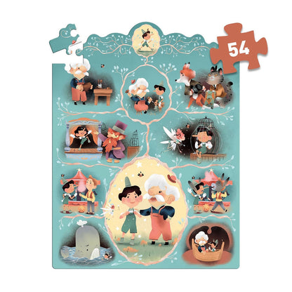 Geschichtenpuzzle Pinocchio 54 Teile