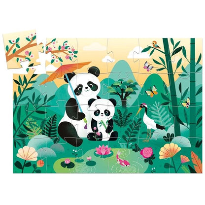 Djeco Puzzle Leo the Panda, 24 pieces