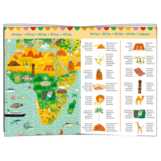 Djeco Around the World, 200 pieces