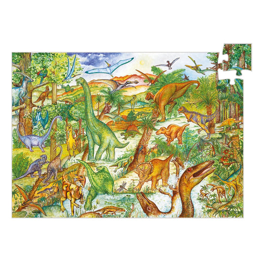 Djeco Dinosaurs, 100 pieces