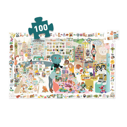 Wimmelpuzzle Kleine Laden 100 Teile