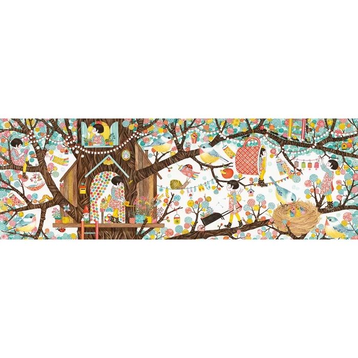 Djeco Puzzle Gallery Tree house, 200 pieces