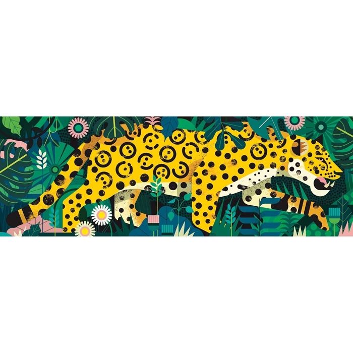 Djeco Puzzle Gallery Leopard, 1000 pieces