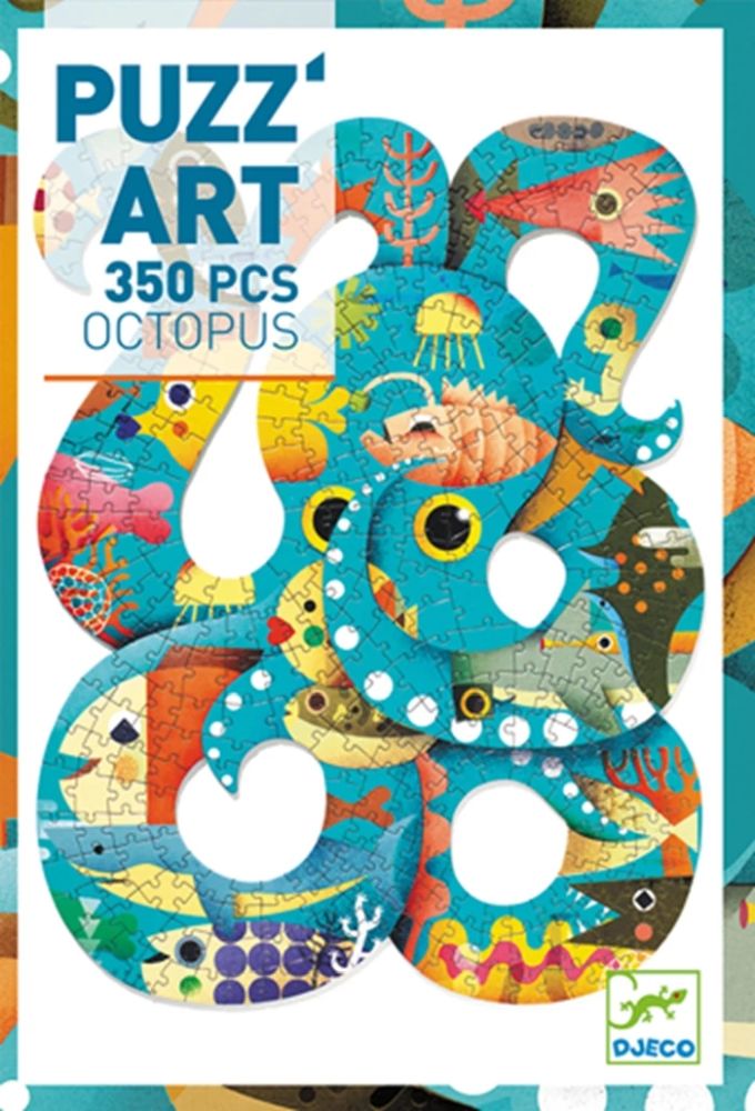 Djeco Puzz Art Octopus, 350 Teile