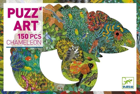 Djeco Puzz'Art Chameleon, 150 pieces