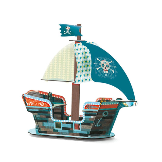 Djeco Le bateau pirate, 3D