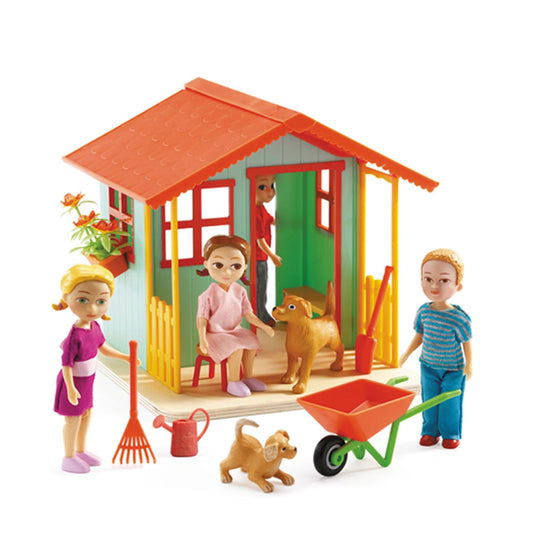 Djeco Dollhouse Garden Playhouse