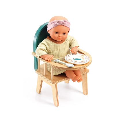 Djeco Pomea doll high chair