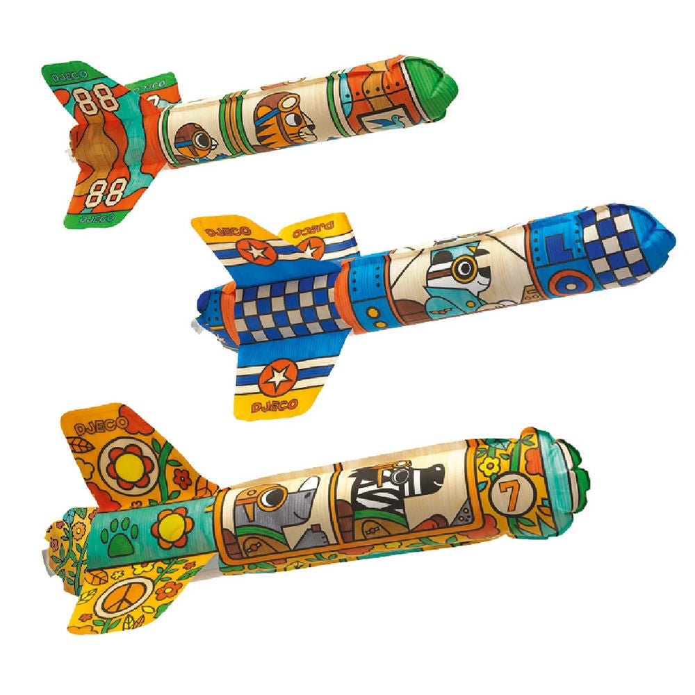 Djeco DIY - Airplanes to color