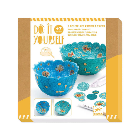 Djeco DIY - Cardboard Bowls Sea