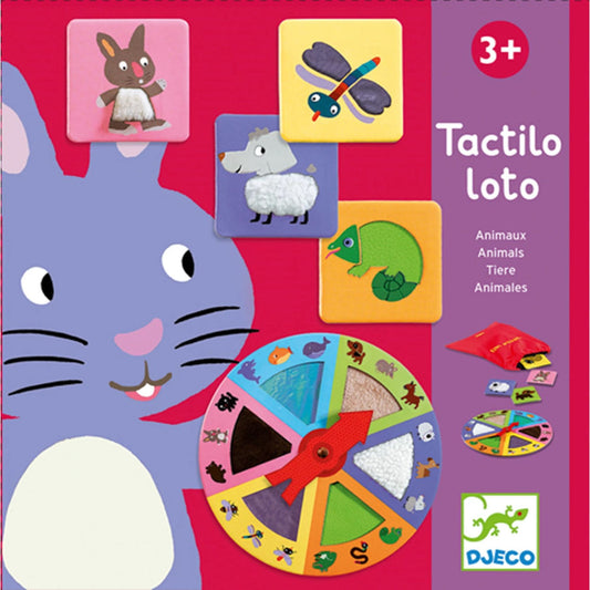 Djeco Tactilo Lotto Animals