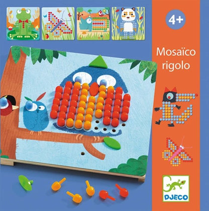 Djeco Lernspiel Mosaico rigolo