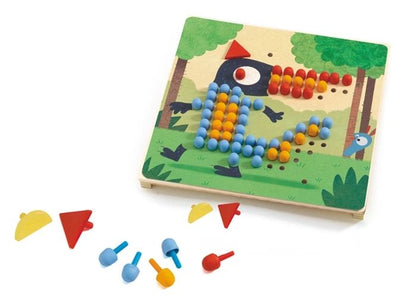 Djeco educational game Mosaico rigolo