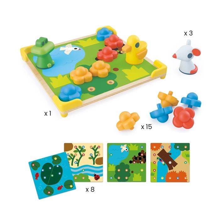 Djeco educational game Mosaico Ducky &amp; Co