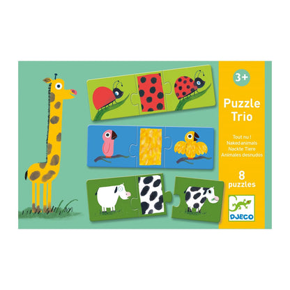 Djeco Puzzle Trio Animals