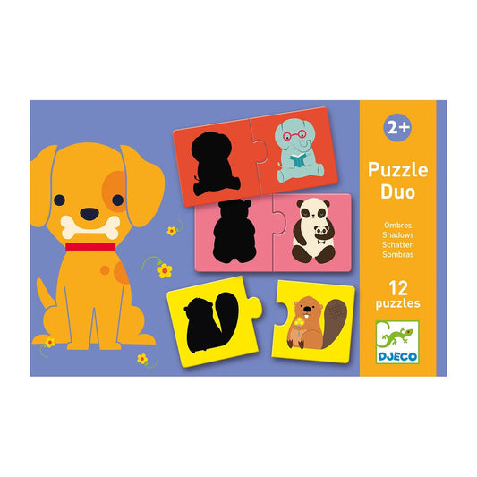 Djeco Puzzle Duo Ombre