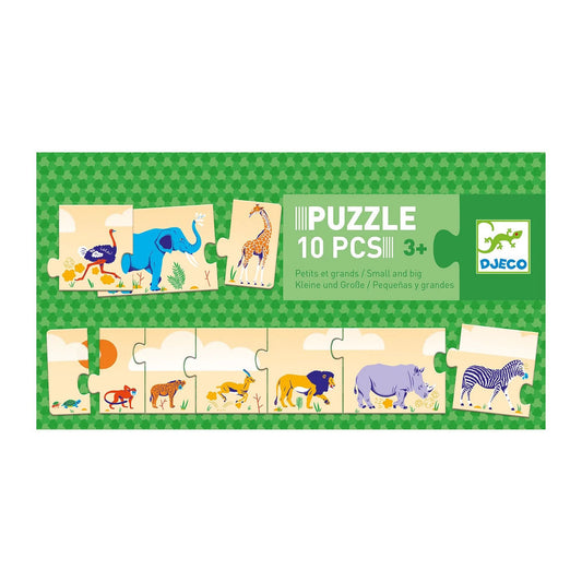 Djeco Puzzle Duo Small and Large