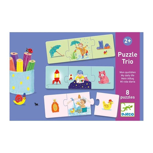 Djeco Puzzle Trio My Everyday Life