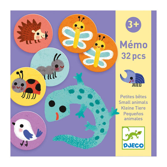 Djeco Memo Kleine Tiere (mult)