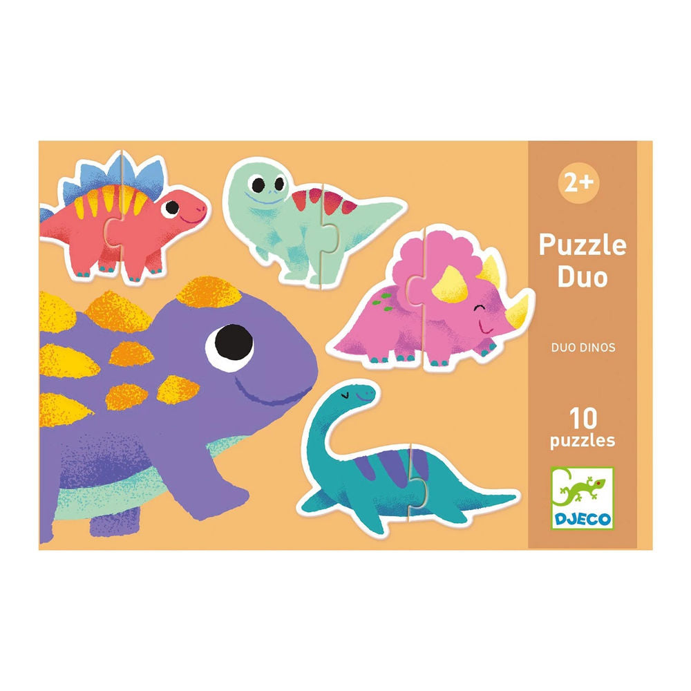 Puzzle Duo Dinosaurier