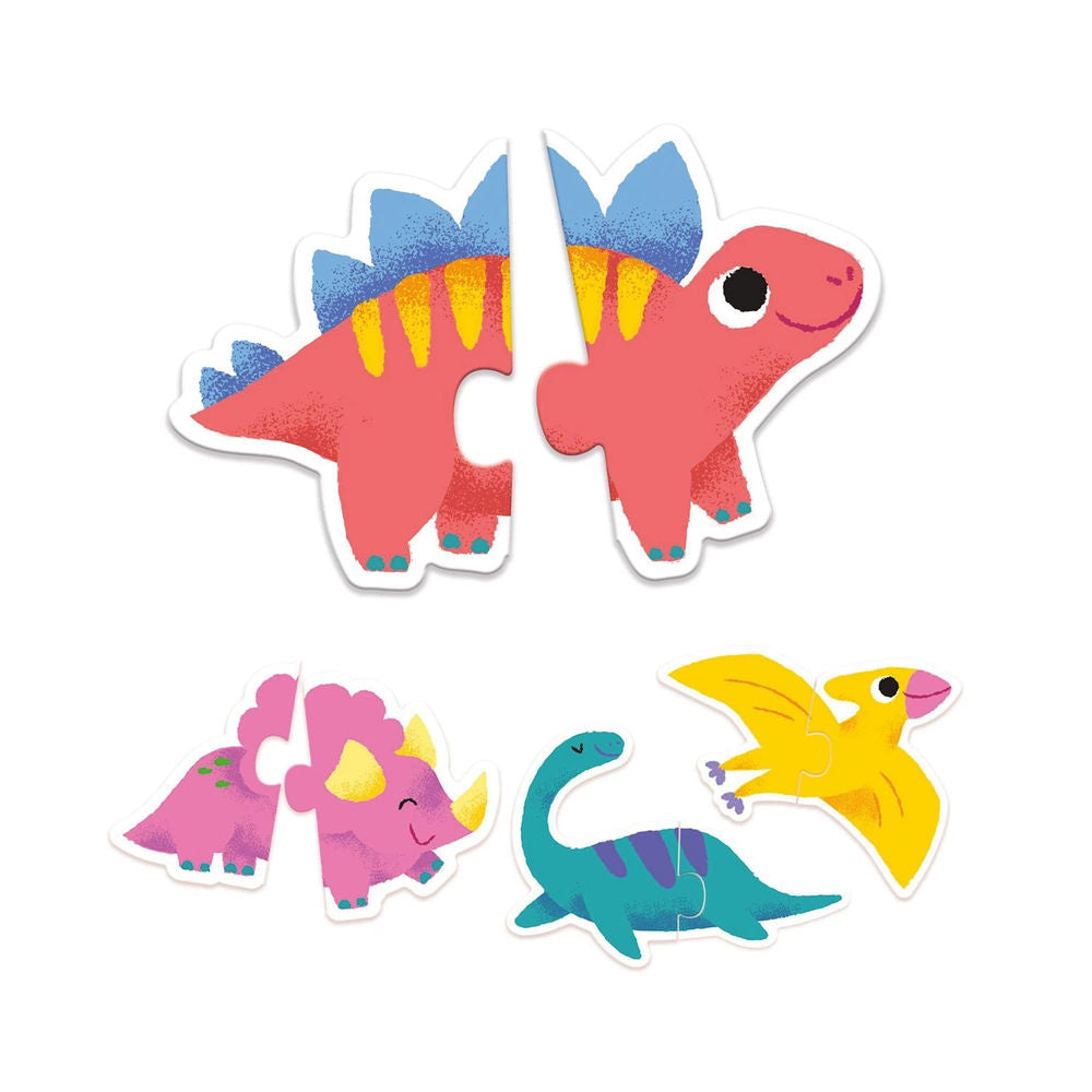 Puzzle Duo Dinosaurier