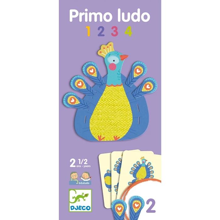 Djeco Eduludo Primo Ludo - 1,2,3,4