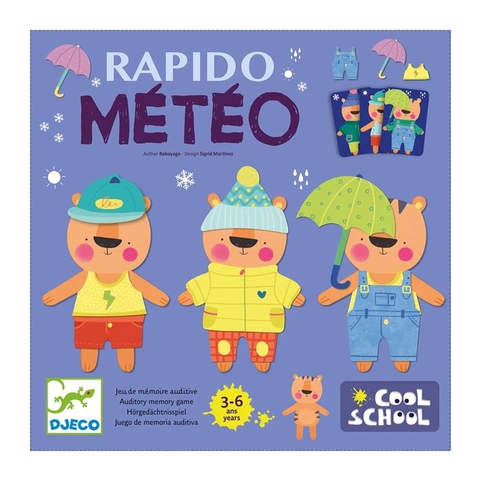 Djeco Rapido Météo