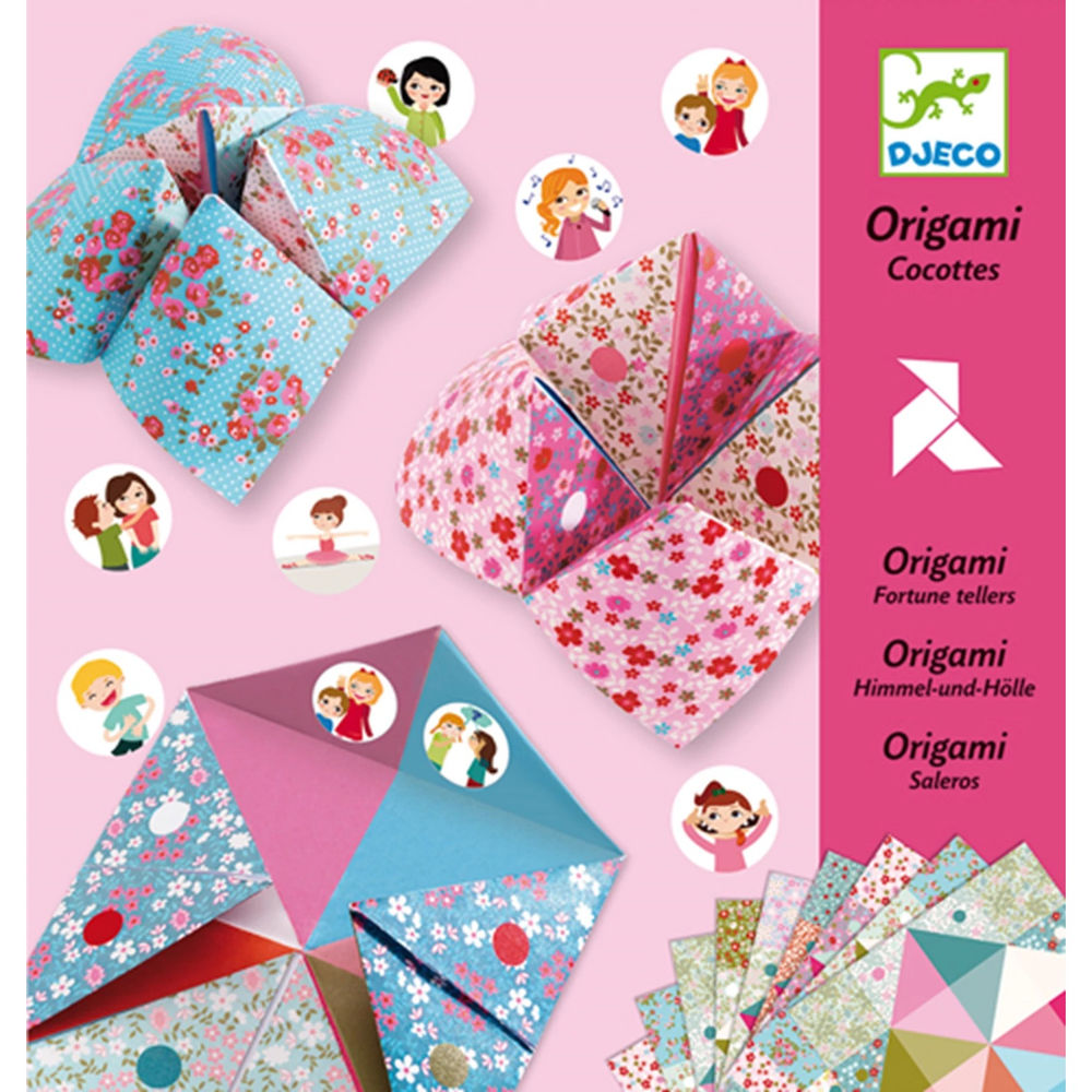 Djeco Origami - Ciel et Enfer rose