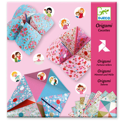 Djeco Origami - Ciel et Enfer rose