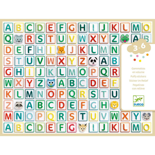 Djeco Sticker 300 Alphabet