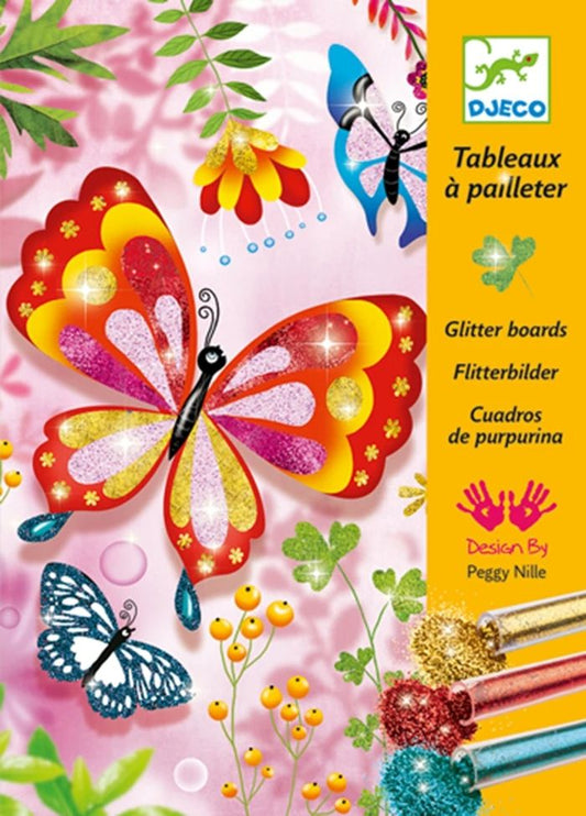 Djeco Glitter Pictures Butterflies