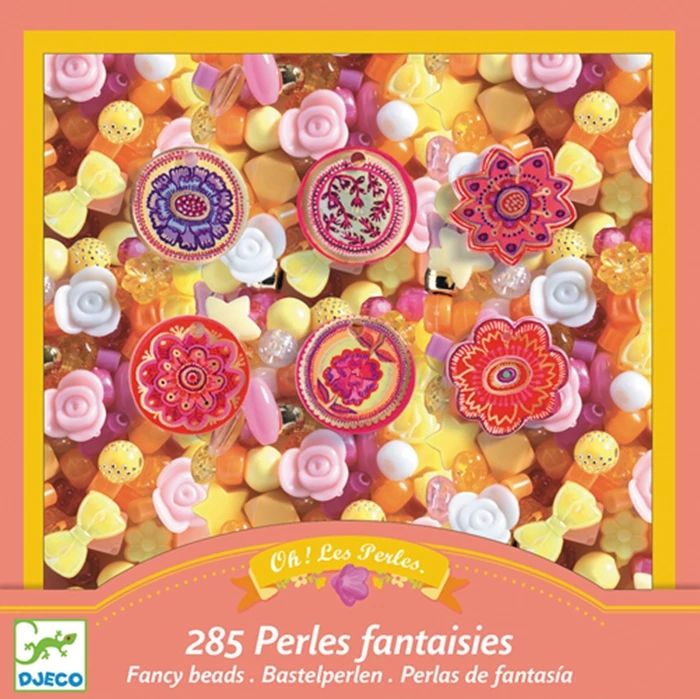 Djeco Fashion Beads Flowers