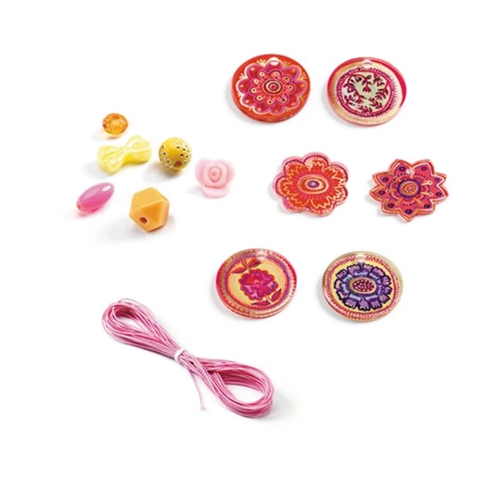 Djeco Fashion Beads Flowers